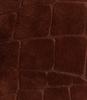 Material color thumbnail for Croco calf suede Chocolate