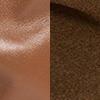 Soft calf & suede leather Camel & cinnamon 