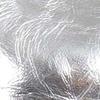 Crinkled metallic lamb Silver