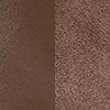 Soft calf & suede leather Dark taupe 