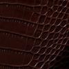 Croco calf Chocolate 