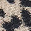 Natural cotton-linen Leopard 