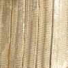 Pleated satin Gold 
