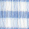 Pleated gingham Bubble blue 
